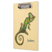 Spotted Green Lizard Back to Schoot Names クリップボード (左)