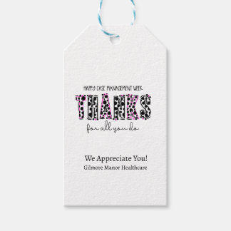 Spotted Happy Case Management Week ギフトタグ