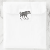 Spotted Hyenaのステッカー スクエアシール (バッグ)