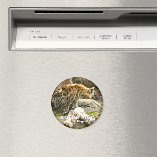 Spotted Hyena マグネット (インサイチュ (食洗機))