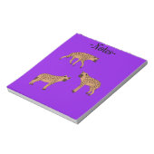 Spotted Hyenas ノートパッド (回転)