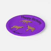 Spotted Hyenas ペーパープレート (アングル)