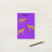 Spotted Hyenas ポストイット (デスク上)