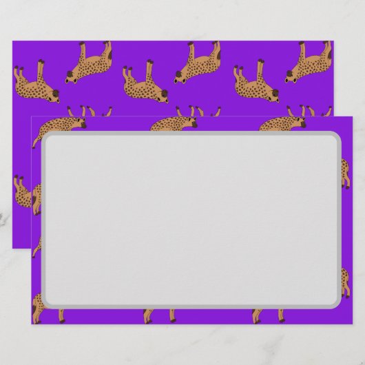 Spotted Hyenas 便箋 (正面/裏面)