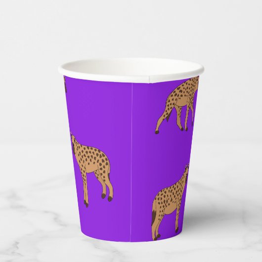 Spotted Hyenas 紙コップ (右)