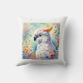 Spotted Neck Otter 230824AREF106 - Watercolor クッション (裏面)