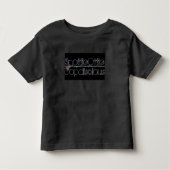 SpottieDopalissity トドラーTシャツ (正面)