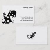 Spotty Lizard、Companyの会社名、 名刺 (正面/裏面)