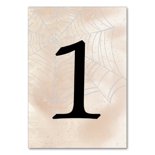 Sppoky Little Coupleテーブル番号1 テーブルナンバー (正面)