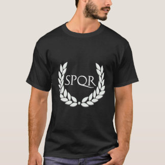 Spqrローマのイーグルギフト Tシャツ