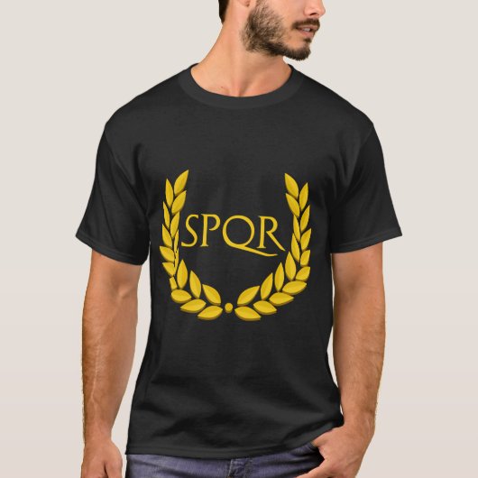 Spqrローマ帝国 Tシャツ (正面)