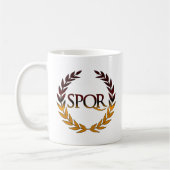 SPQR コーヒーマグカップ (左)