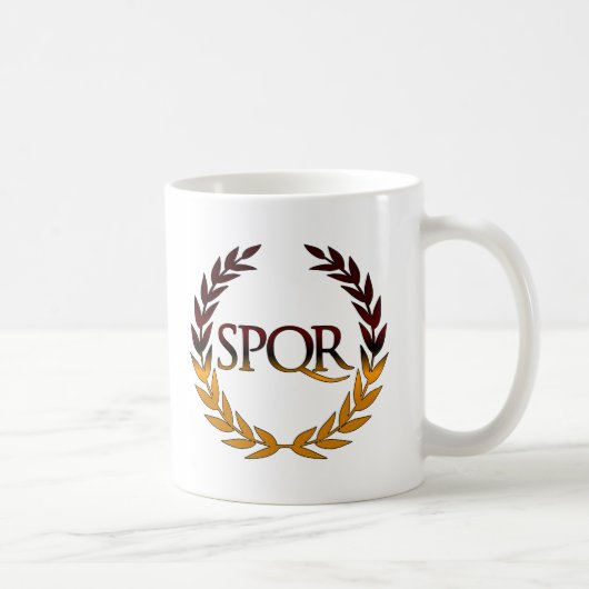 SPQR コーヒーマグカップ (右)