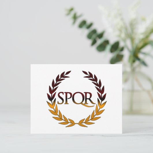 SPQR ポストカード (スタンド正面)