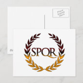 SPQR ポストカード (正面/裏面)
