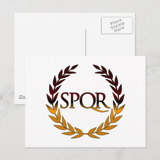 SPQR ポストカード (正面/裏面)
