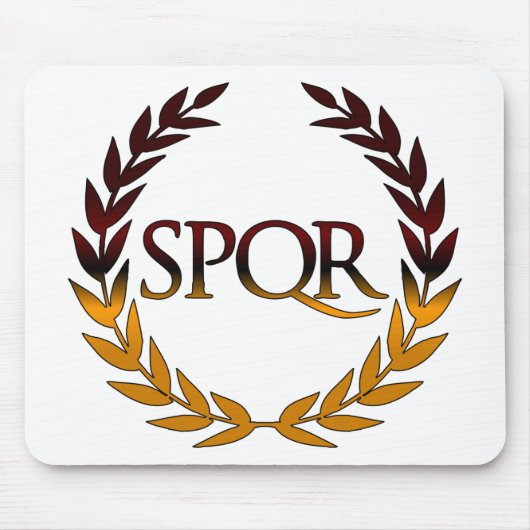 SPQR マウスパッド (正面)