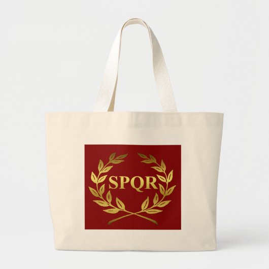 SPQR ラージトートバッグ (正面)