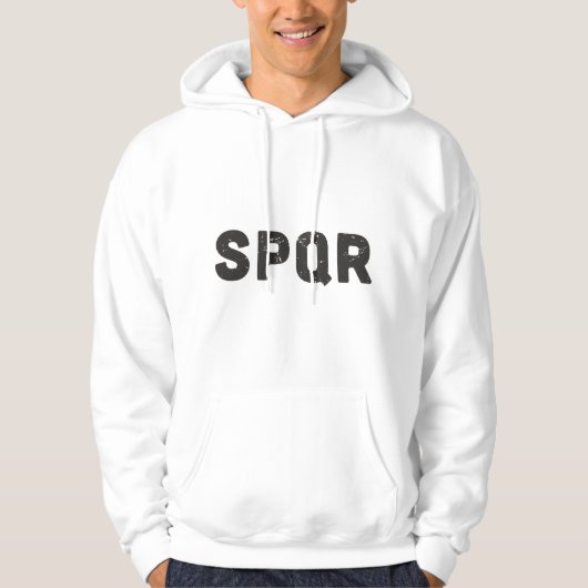 SPQR - 古代ローマの歴史 パーカ (正面)