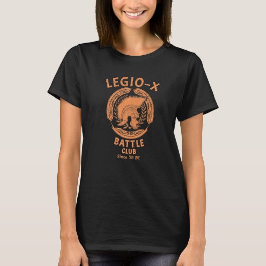SPQR 第X軍団 ローマ百人隊長 Tシャツ (正面)