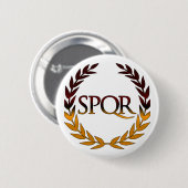 SPQR 缶バッジ (正面&裏面)