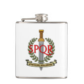SPQR Gladius - Senatus Populusque Romanus  フラスク (正面)