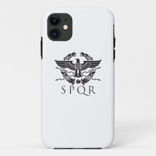 spqr hemblem.ai Case-Mate iPhoneケース (裏面)