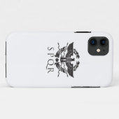 spqr hemblem.ai Case-Mate iPhoneケース (裏面(横))
