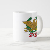 SPQR - Senatus Populusque Romanus ジャンボコーヒーマグカップ (正面右)