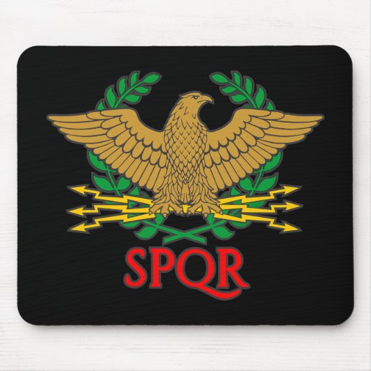 SPQR - Senatus Populusque Romanus マウスパッド (正面)