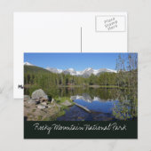Sprague Lake II at Rocky Mountain National Park ポストカード (正面/裏面)
