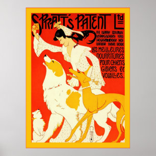 Sprattのパテント株式会社~のヴィンテージのフランスのな広告 ポスター