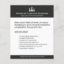 Spray Bottle Home Cleaning Service Flyer