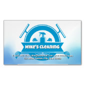 Spray Bottle | Squeegee マグネット名刺 (正面)