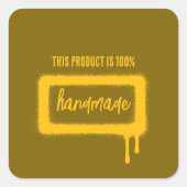 Spray Paint スクエアシール (正面)