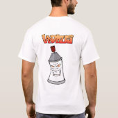 Spraycanの人#2 Tシャツ (裏面)