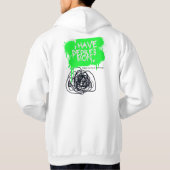 SprayPaintスマイル心 パーカ (裏面)