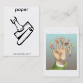 sprcards-papercard 名刺 (正面/裏面)