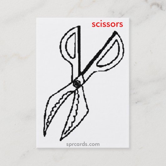 sprcards-scissorscard 名刺 (正面)