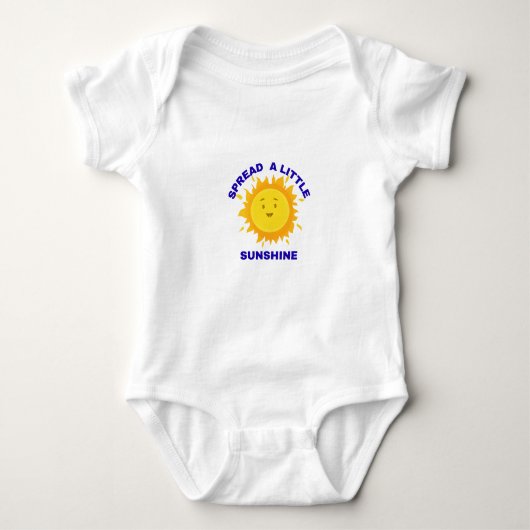 Spread a Little Sunshine Baby Suit ベビーボディスーツ (正面)