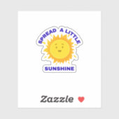 Spread a Little Sunshine Sticker シール (シート)