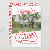 Spread Cheer シーズンカード (正面/裏面)