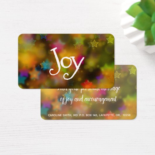 Spread Joy – メッセージカード (デスク)