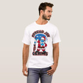 Spread Joy not Germsクリスマス2020シャツ Tシャツ (正面フル)