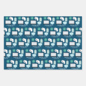 Spread Joy Not Germs 2020マスクウイルス紙 ラッピングペーパーシート (正面2)