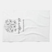 Spread kindness kitchen hand towel キッチンタオル (横)