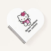 Spread Kindness Like Confetti ノートブック (正面)