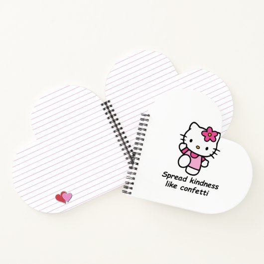 Spread Kindness Like Confetti ノートブック (内部)