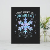 Spread Kindness Like Snowflakes Christmas Teacher (スタンド正面)