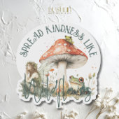 Spread Kindness Like Wildflower Fairy mushroom シール